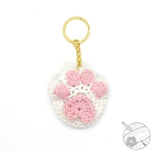 Empreinte de Minette porte-clé
